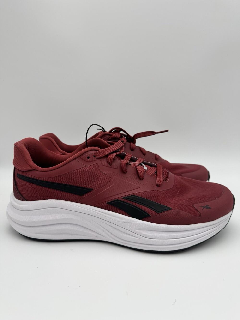Reebok Men’s Running Shoes Red Burgundy Athletic Sneakers Size 10.5 EU 44